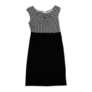 NWOT Merona Houndstooth Fitted Dress